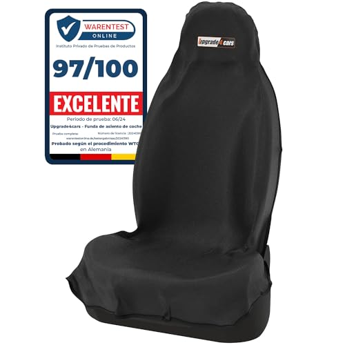 Upgrade4cars Funda de Asiento Impermeable Negra