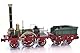 Occre 54001 54001-Adler Lokomotive 1:24 Modellbausatz Modellzug, 168 Monate bis 1188 Monate