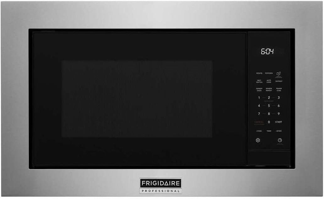Frigidaire PMBS3080BF 2.2 cu. ft. Built-In Microwave Oven with Sensor Cook, Trim Kit Required (Sold Separately)