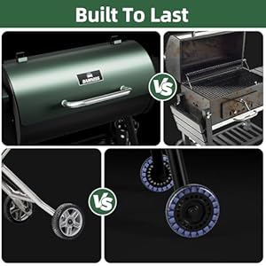 Pellet Smoker Grill Combo, 565 SQ.IN Cooking Area with PID Temperature Control (180-450°F) Electric BBQ Meat Grills & Smokers, Patio Backyard for Roast Outdoor Pellet Smoker Grill Combo 565 SQIN Cooking Area with PID Temperature Control 180 450F Electric BBQ Meat Grills Smokers Patio Backyard for Roast Outdoor