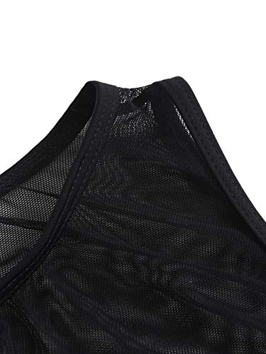 Verdusa Women's Swimsuit Mesh Cover Up High Split Drawstring Bikini Long Dress3