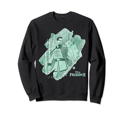 Sweatshirt Disney Frozen 2 Lieutenant Mattias avec motif graphique de peinture