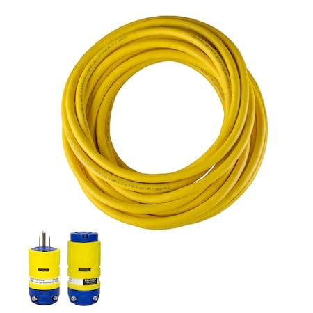 Cordset Smart Monitor Industrial Grade Yellow 12/3 Sow 25Ft