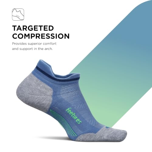 Image of Feetures Elite Max Cushion No Show Tab Ankle Sock
