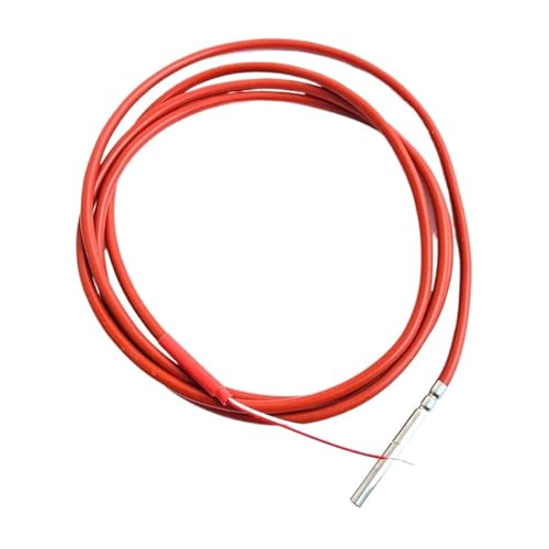 Sensor PT1000 de 2 cables con revestimiento de silicona resistente para mediciones de -50 a 180°C 3