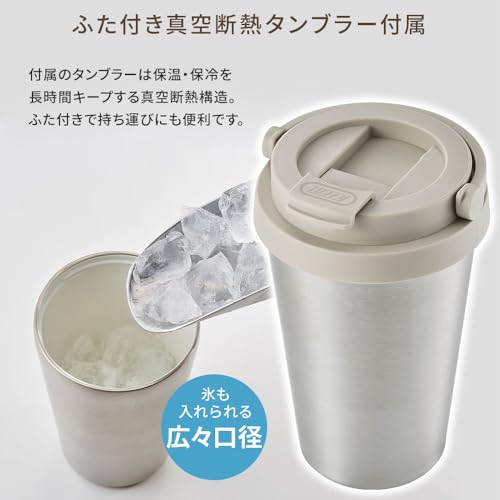 Toffy ダイレクトドリップアロマコーヒーメーカー K-CM12 の商品画像 2