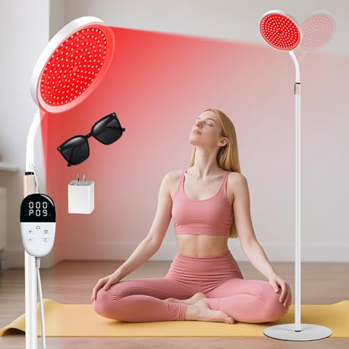 LanSuper Red Light Therapy for Body, Red Infrared Light...