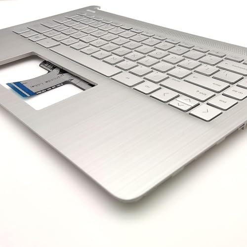 Jxjslp substituição superior caixa palma para HP 14-DQ 14-FQ 14T-DQ 14Z-FQ série laptop não-retroilu