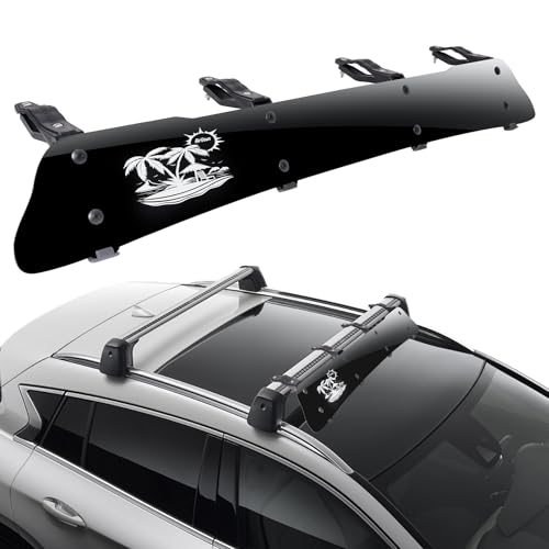 Universal 41"/44" Windshield Fairing for Roof Racks, Aerodynamic ...