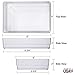 STORi SimpleSort 3-Piece Stackable Clear Drawer Organizer Set | 9