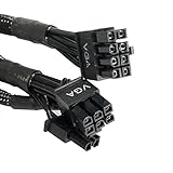 Gintai PCIE VGA Power Supply Cable Replacement for EVGA 8 PIN to Dual 8+6 Supernova 750 850 G2 G3 G5 B3 - Image 2