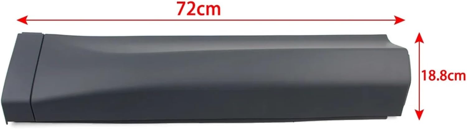 Car Rear Door Exterior Panel Inlaid Strip Trim Compatible With Land Rover Discovery Sport 2020 2021 2022 LR127209/LR127208(Right)