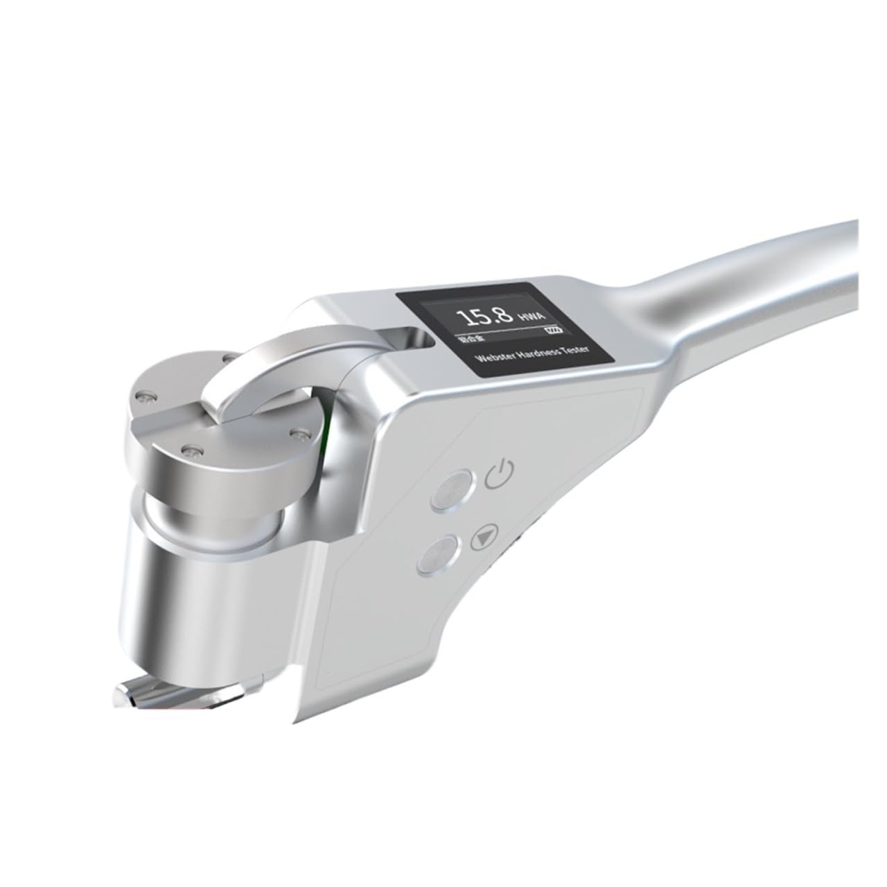 Mthckxjbsuz 1 Hardness Tester, Webster Hardness Tester Aluminum Alloy Brass Portable Clamp-On