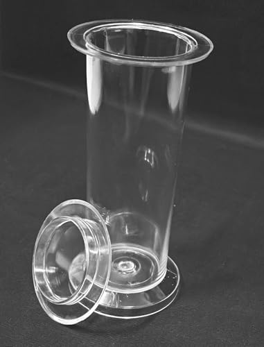 Image of Specimen Jar(Gas jar) / Polypropylene, 200mm x 50mm Transparent