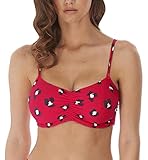 Freya Wildcat Underwire Bikini Top, 36DD, Red