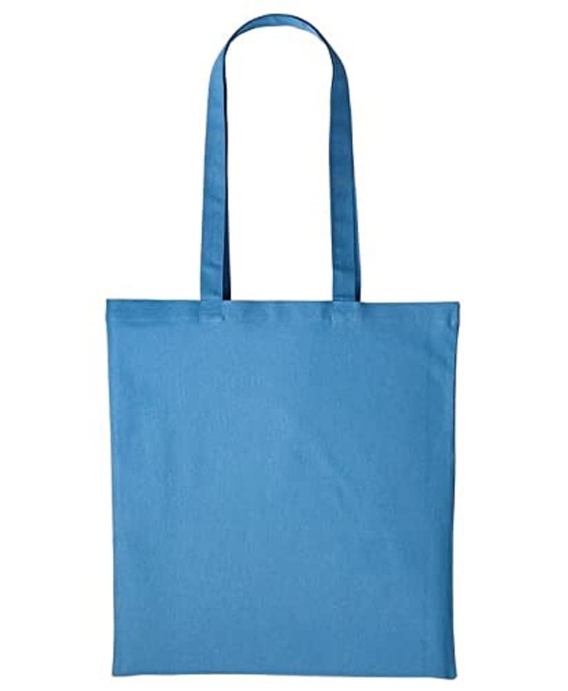 Boolavard Cotton Tote Bag, Lightweight Medium Reusable Grocery Shopping Cloth Bags, Suitable for DIY, Advertising, Promotion, Giveaway, Activity