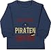 Baby Karneval und Fasching Kostüm - Das ist Mein Piraten Kostüm - 12/18 Monate - Navy Blau - kostüm Pullover - BZ31 - Baby Pullover