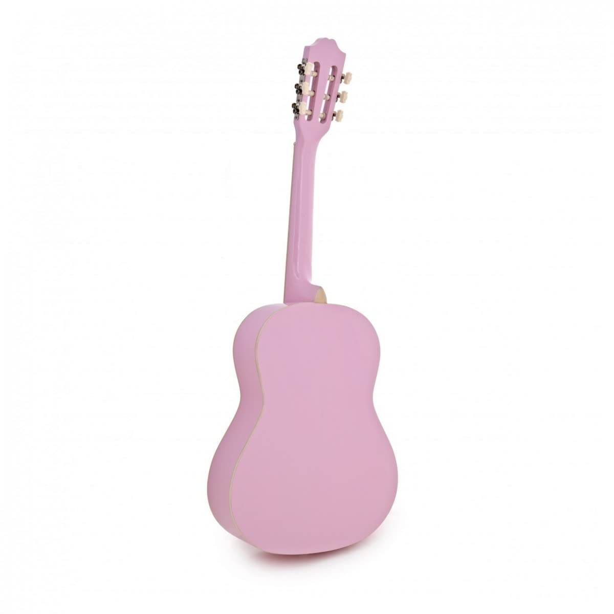 Gear4music Paquete de Guitarra Española Clásica 3/4 Niños de 7 a 10 años Rosa