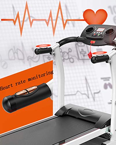 Image of Folding Treadmills Rehabilitation Treadmill, Home Elderly Walking Fitness Exercise Limb Recovery Indoor Safety
