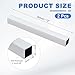 uxcell 2Pcs 6063 Square Aluminum Tube, 32mm x 32mm x 2mm Wall Thickness 305mm/12