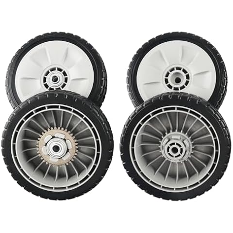 CheeMuii Lawn Mower Wheels Kit Cover