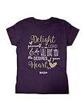 Delight in the Lord Missy Shirt (X-Large)