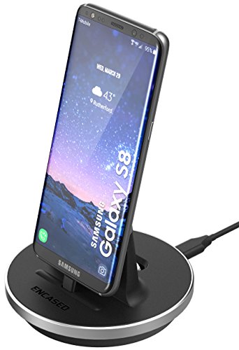 Encased Type C Charger for Samsung Galaxy S8 Desktop Charging Dock - (case Compatible) by Encased
