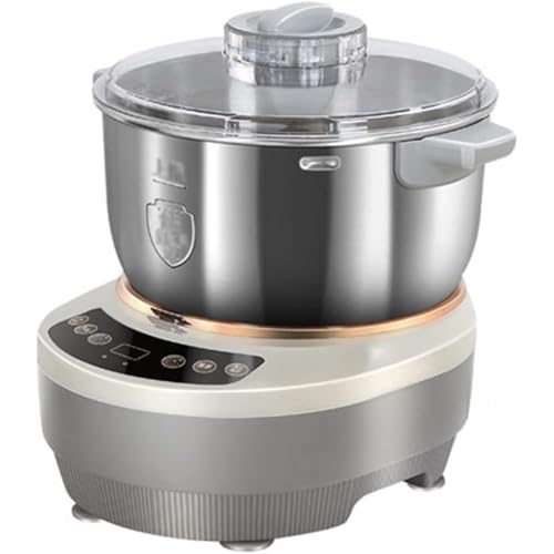 GXGSDM Electric Dough Maker With Ferment Function, 7L Stainless Steel Dough Flour Mixer, Thermostatic Fermentation, With Measuring Cups & Spoons, For Home Baking