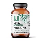UMZU MUCUNA PRURIENS - Dopamine Production Support - Brain, Well-Being & Memory Health - Antioxidants & Hormone Support - 30 Day Supply - 60 Capsules