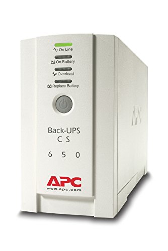 APC BK650EI Back-Unterbrechungsfreie Stromversorgung CS, 400 W/ 650 VA beige