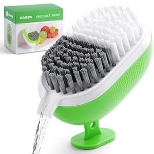 Lumkew Gemüsebürste für Lebensmittel, 1 Stück, Grün