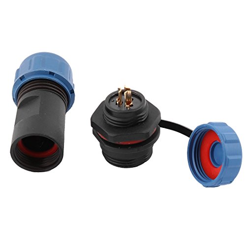 Aexit Conector Aviación SP1311/S Azul Negro miniatura 1