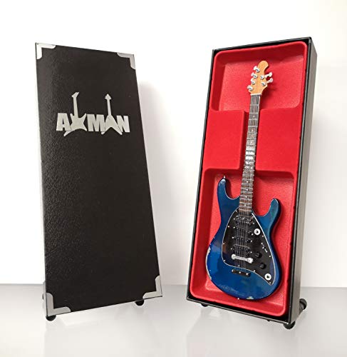 Steve Morse (Kansas/Deep Purple) – Réplique de guitare miniature – Cadeaux musicaux – Échelle 1/4 faite à la main - Les Beatles, Paul McCartney, John Lennon, RIngo Starr, George Harrison Steve Morse (Kansas/Deep Purple) – Réplique de guitare miniature – Cadeaux musicaux – Échelle 1/4 faite à la main