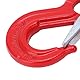 Slip Hook Eye Sling Heavy Duty 2T Bearing Trailer Lifting Chain Connector SHooks Hebehakenlager mit 2-Ring-Schnalle für das Heben in der Fabrik, Heben im Hafen