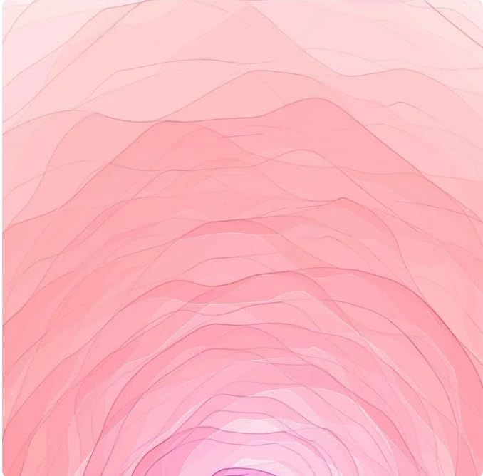 Papier peint 3D abstrait rose pour masquer un grand mur vide - 3