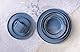 Cosy & Trendy 12er Set Kaffee-Untertasse Steingut Tower blau D14xH2cm