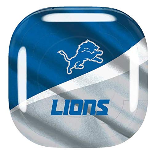 Skinit Decal Audio Skin Compatible with Samsung Galaxy Buds Pro - Officially Licensed NFL Detroit Lions Design