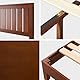 ZINUS Vivek 30 cm Deluxe-Plattformbettrahmen aus Holz mit Kopfteil | Holzlattenunterstützung | Für Erwachsene, Kinder, Jugendliche | Einfache Montage | 90 x 200 cm | Antik-Espresso