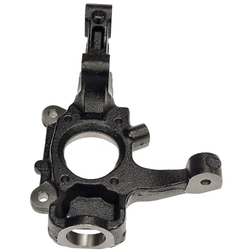 Image of Detroit Axle - Front Right Steering Knuckle for 2008-2014 Chrysler 200 Dodge Avenger, 2007-2010 Sebring Passenger Side Steering Knuckle Assembly 2008 2009 Replacement
