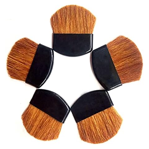 WOIWO 10 PCS Flat Blush Brush Set Cover