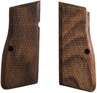 WWII German Wood Checkered Grips for Browning Hi-Power High Power - Warcraft Exports