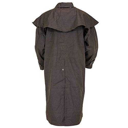 Outback Trading Company Unisex 2042 Low Rider Waterproof Breathable Full-Length Oilskin Duster Coat3