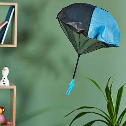 GÜNTHER FLUGSPIELE 1171 - Fallschirmspiel Parachute, ca. Ø 46 cm, Fallschirmspringer Spielzeug zum werfen, für Kinder ab 4 Jahren, mit Mini