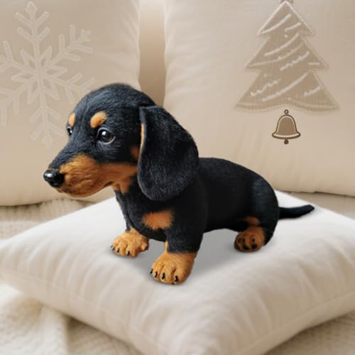Dackel Kuscheltier, Dackel Kuscheltier Groß, Plüschfigur Mini Stofftier In Einer Kleinen Box, Für Kinder Baby Mädchen Junge