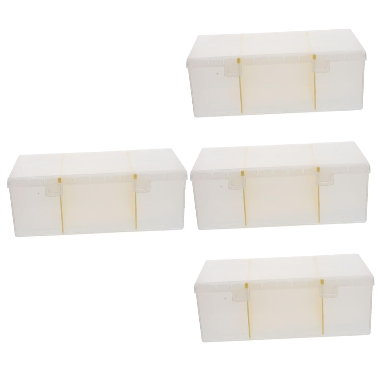 SHINEOFI Caja De 4 Piezas Mangas De Cartas Mostrar Organizador De Tarjeteros Juego De Cartas Caso Titulares Fundas Para Tarjetas De Carpeta Portátil Comercio Póster El Plastico Transparent