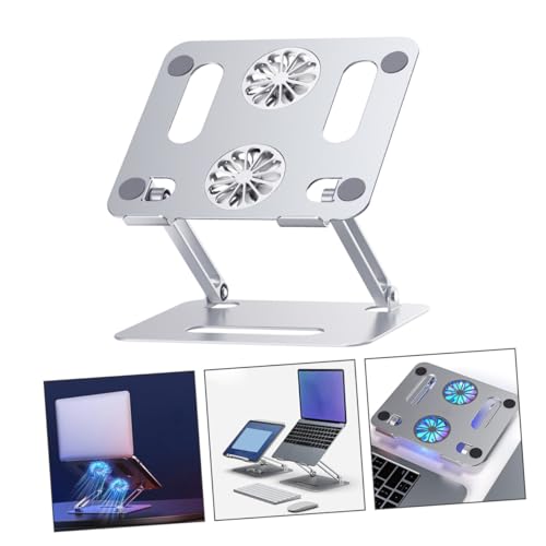 Base enfriadora para laptop con doble ventilador ajustable miniatura 6