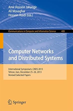 Buy Computer Networks and Distributed Systems: International Symposium ...