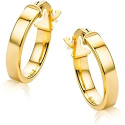 Gargantillas De Oro 18 Kilates Precios Orovi Pendientes Señora aros en Oro Amarillo Oro 9 Kt / 375