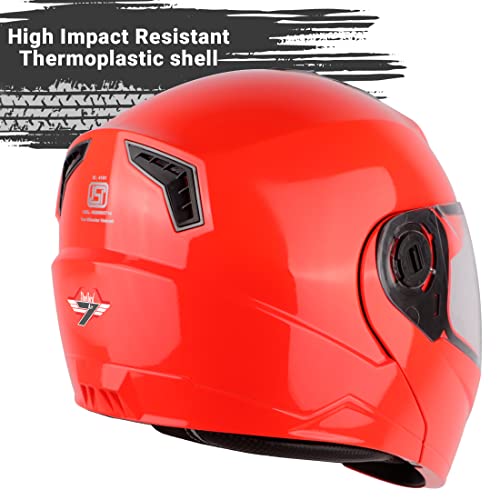 Image of Steelbird SBA-7 7Wings ISI Certified Flip-Up Helmet for Men and Women