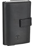 Serie: Pero Joop Pero C-Three E-Cage - Geldbörse 6cc 10 cm RFID Black